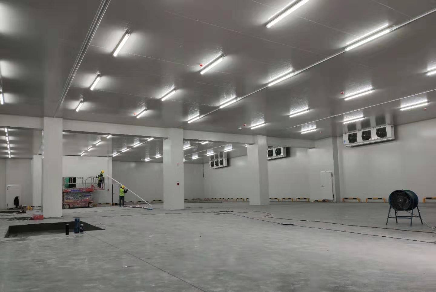 城市周邊建造一個8800平生鮮電商冷庫設計安裝費用？